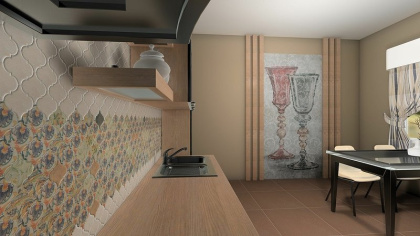 Декор OP\A168\65000 Арабески котто орнамент 6.5*6.5*7 (уп\26шт), шт