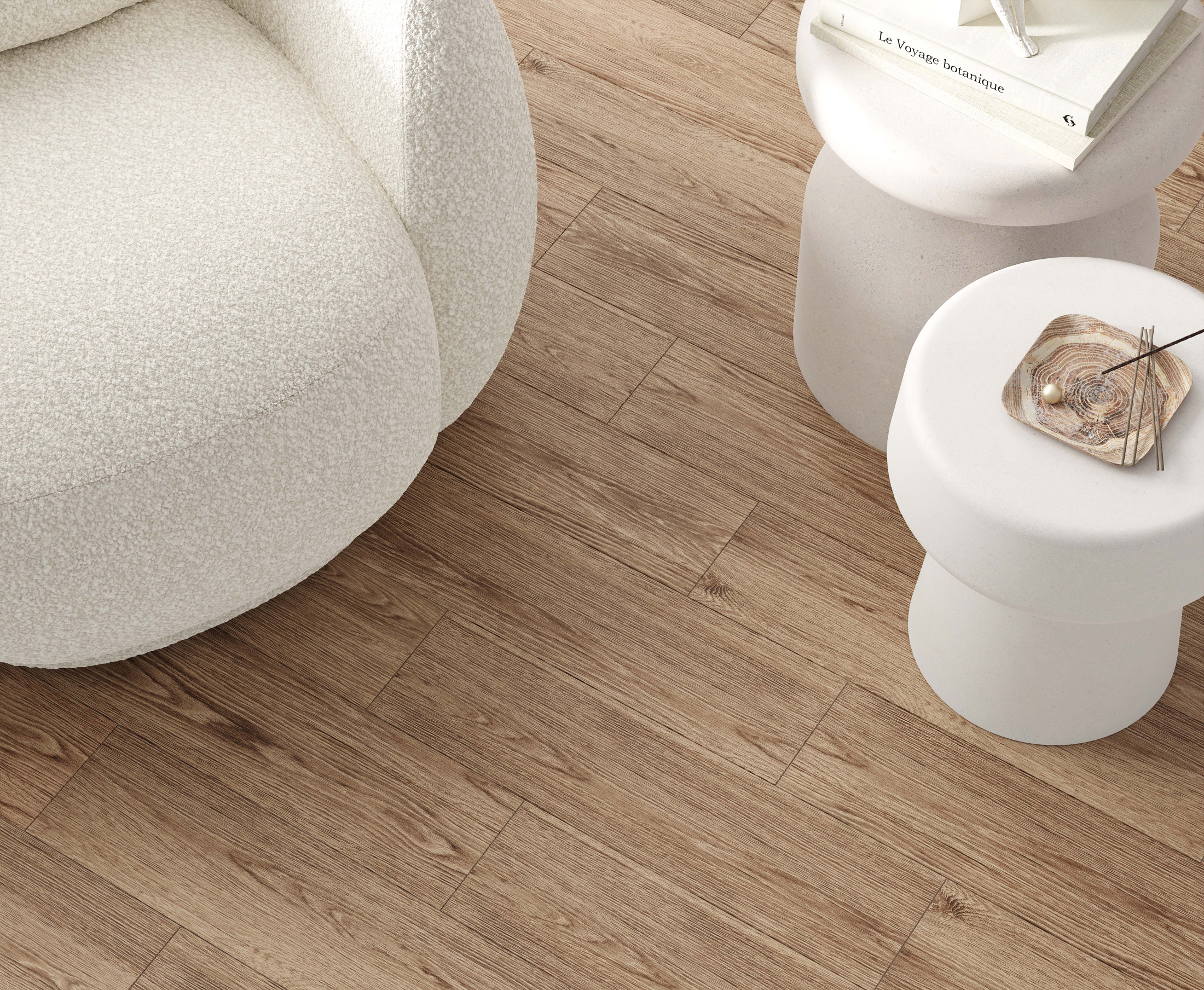 Wisdom Керамогранит коричневый 14,7х59,4