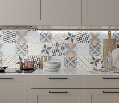 Керамогранит Ethno микс 13 18,6х18,6