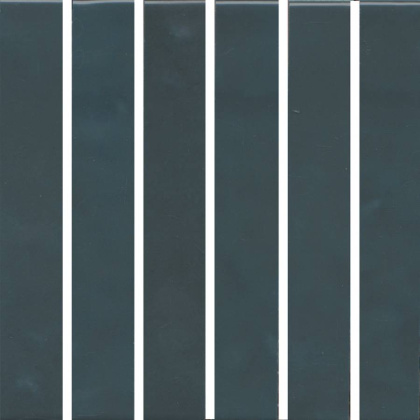 Декор Фес мозаичный бирюзовый тёмный глянцевый 15x15x0,69