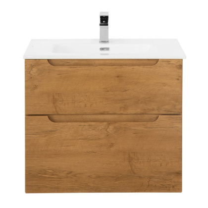 Тумба с раковиной подвесная BelBagno ETNA-H60 70 Bianco Lucido, раковина белая