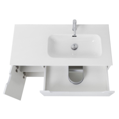 Керамическая раковина, чаша слева BelBagno BB1200ETL-L