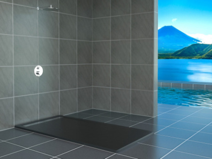 Душевой поддон RGW STМ-148G 80 x 140 см, прямоугольный, из искусственного камня, графит, 14202814-02