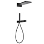 Душевая система ABBER Rund AF8752B скрытого монтажа без излива, термостат, черная матовая Душевая система ABBER Rund AF8752B скрытого монтажа без излива, термостат, черная матовая