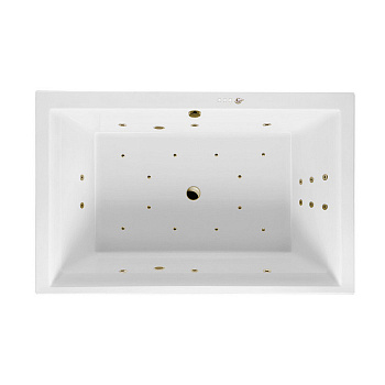 Ванна EXCELLENT Crown Lux 190x120 "ULTRA" (бронза)