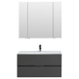 Мебель для ванной Aquanet Алвита 100 серый антрацит