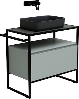 Тумба под раковину Allen Brau Priority 80 1.31002.PWM папирус матовый