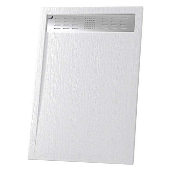 Душевой поддон RGW STМ-108W 80 x 100 см, прямоугольный, из искусственного камня, белый, 14202810-01