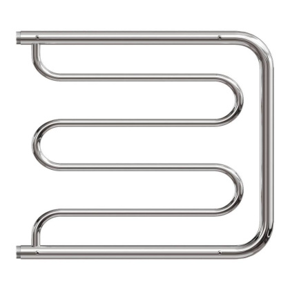 Полотенцесушитель водяной Point PN25666P 600x600 Фокстрот с полкой, хром Полотенцесушитель водяной Point PN25666P 600x600 Фокстрот с полкой, хром