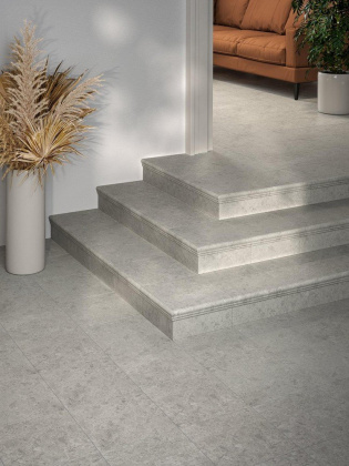 Ступень фронтальная SG956300N\GR Ферони Серый светлый 30см*30см*8мм (1уп/4шт/)матовый, шт.