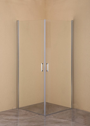 Душевой уголок Orange E04-100TCR без поддона 100х100, стекло прозрачное
