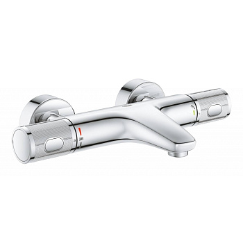 34830000 GROHE Grohtherm 1000 Performance Pro Термостат для ванны внешнего монтажа 1/2", хром (замена 34779000)
