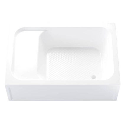 Душевой поддон прямоугольный RGW BC/L (с сиденьем), 16180692-91