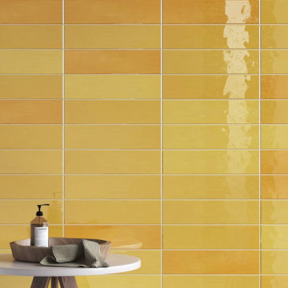 Керамическая плитка Carmen Dynamic Mostaza 7,5х30