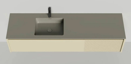 Подвесная тумба Domino 1800, эмаль, Onda Plus