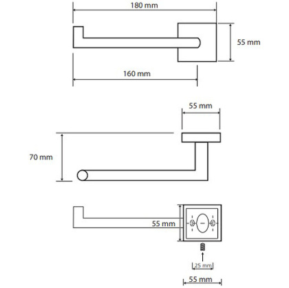 Держатель туалетной бумаги Bemeta Beta 132212032L Хром