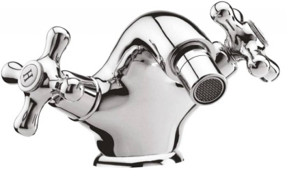 RETRO-C-BS1-03 Смеситель на биде с донным клапаном, золото