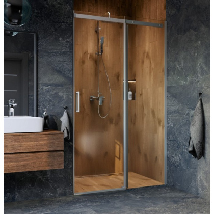 Душевая дверь EXCELLENT Rols 100 см (хром)