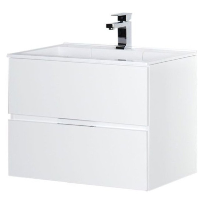 Тумба с раковиной Aquanet Алвита 70 белый