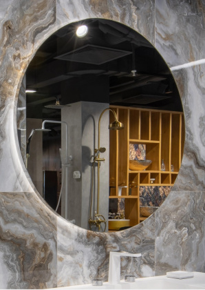 Зеркало Vallessi круглое с тыльной подсветкой , 100см 545-100 Boheme Зеркало Vallessi круглое с тыльной подсветкой , 100см 545-100 Boheme