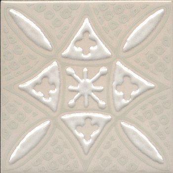 Декор Бахия 2 бежевый светлый глянцевый 9,8x9,8x0,7 Декор Бахия 2 бежевый светлый глянцевый 9,8x9,8x0,7