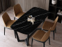 Керамогранит BLACK MARQUINA 1600х3200х12мм POLISHED