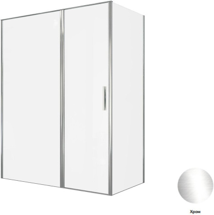 Душевой уголок Allen Brau Priority 100x80 3.31028.00 + 3.31040.00 хром