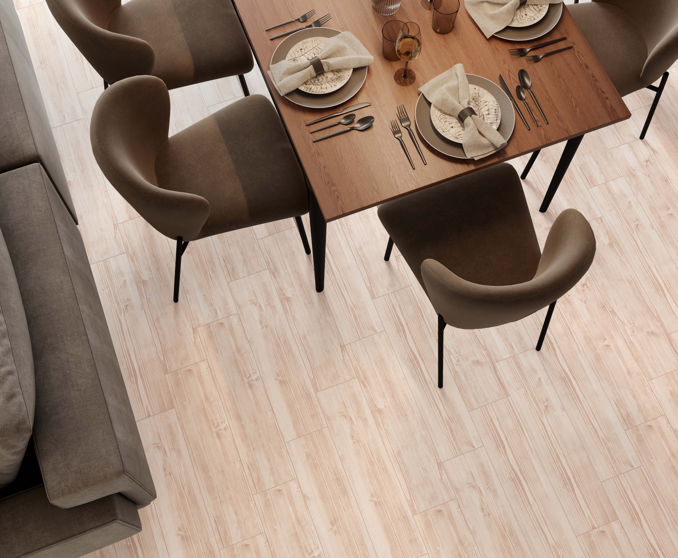 Керамогранит L1_3 Fernando бежевый (59,4смх14,7смх9мм) (15шт_1,31м2), м2