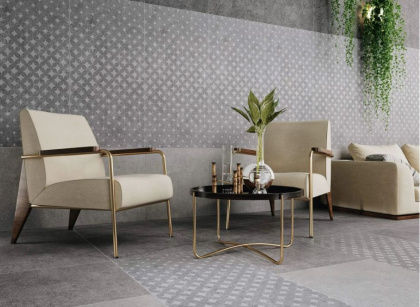 Фондамента серый светлый обрезной 60x119,5x0,9