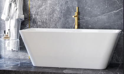 Смеситель для ванны отдельностоящий EXCELLENT Pi AREX.1255GL (золото)