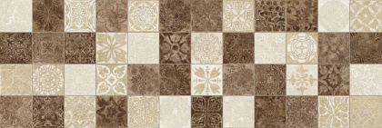 Плитка настенная 17-30-11-486 Libra мозаика коричневый 20х60 (10шт/1,2м2),м2