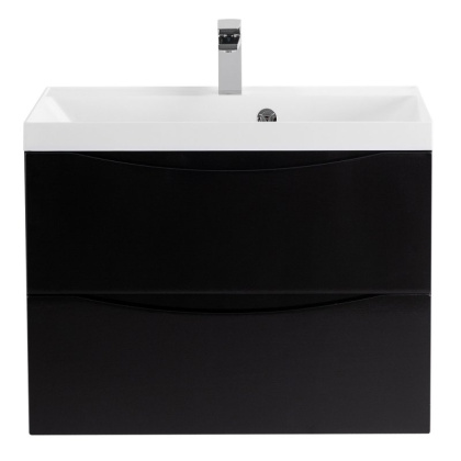 Тумба с раковиной подвесная BelBagno MARINO 70 Bianco Lucido, раковина белая