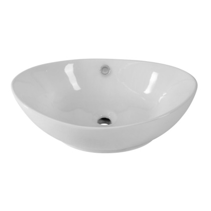 Раковина керамическая накладная, овальная BB1087