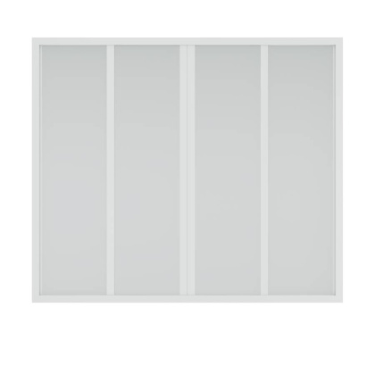 Шторка на ванну Creto Avalon 2.0 170х145 см четырёхстворчавая