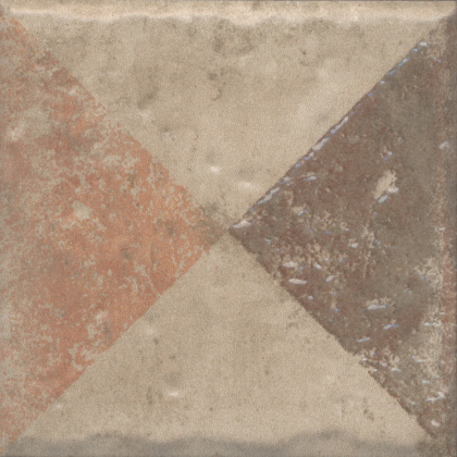 Декор Спартель 4 бежевый матовый 9,8x9,8x0,7