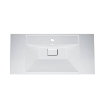 M50AWPX1001WG INSPIRE V2.0, раковина мебельная , искусственный мрамор, со сливом-переливом, 100 см M50AWPX1001WG INSPIRE V2.0, раковина мебельная , искусственный мрамор, со сливом-переливом, 100 см