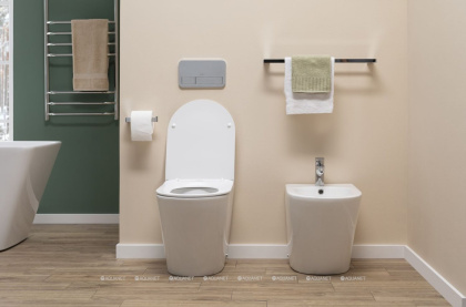 Биде напольное Aquanet Atago 2.0 B1 LX-1057A Биде напольное Aquanet Atago 2.0 B1 LX-1057A