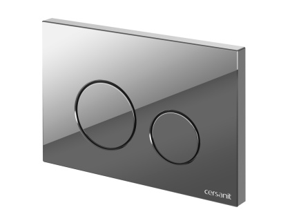 Кнопка TWINS пластик хром глянцевый Кнопка TWINS пластик хром глянцевый