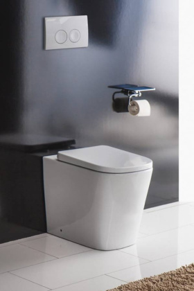 Сиденье дюропласт, soft close, металлическое крепление BB903SC