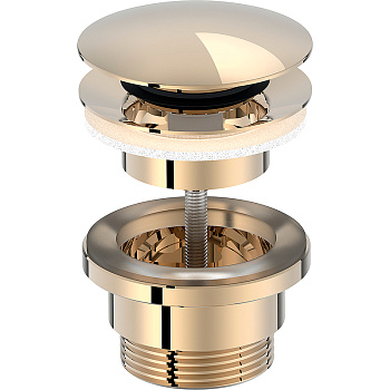 Донный клапан для раковины Jacob Delafon E30536-BGG, бежевое золото, шт