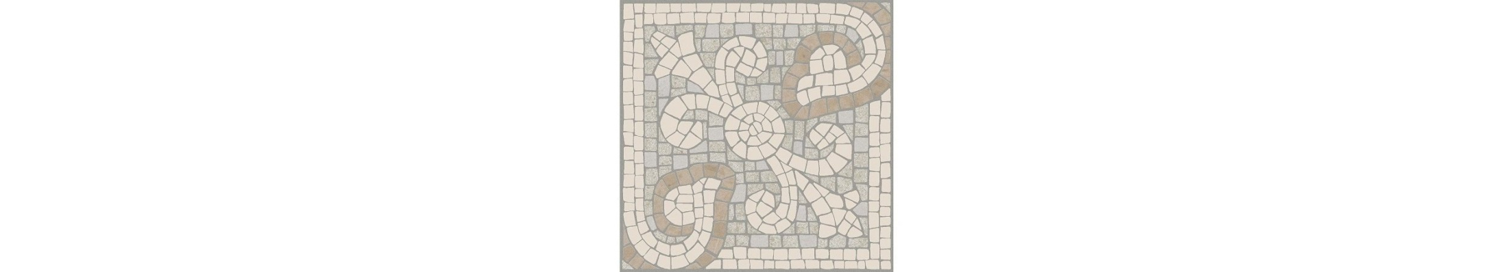 Декор Про Лаймстоун матовый обрезной 9,6x9,6x0,9