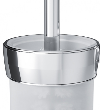 Стойка с туалетной щеткой A8033400 Like универсальная, 38,6х12х12,4 см, хром