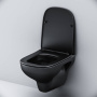 C85A1700MBSC X-Joy S Унитаз подвесной FlashClean с сиденьем микролифт, черн мат C85A1700MBSC X-Joy S Унитаз подвесной FlashClean с сиденьем микролифт, черн мат