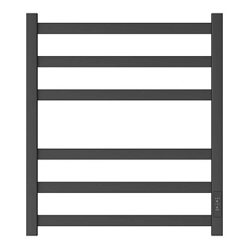 Полотенцесушитель электрический Point Меркурий PN83856B П6 500x600, диммер справа, черный Полотенцесушитель электрический Point Меркурий PN83856B П6 500x600, диммер справа, черный