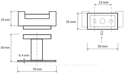 Крючок для полотенец Bemeta Plaza 118106032