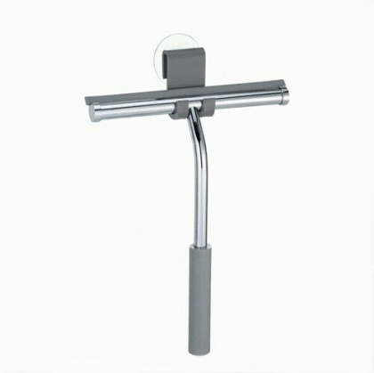 Скребок для душевой кабины, 20,8х27х5,3 см, хром, K-211