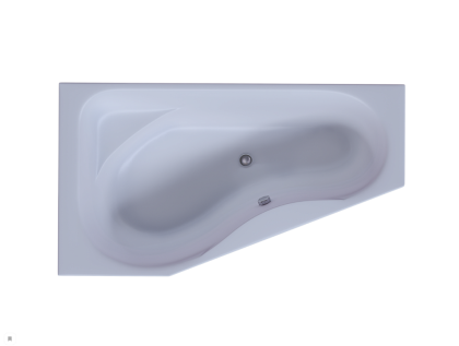 Ванна  Медея левая гидромасс.ПН +спин.масс.6форс. с фр.экр.