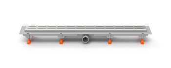 Душевой лоток 65 см Creto Walkway CRE-650 WH-50 с решеткой, хром