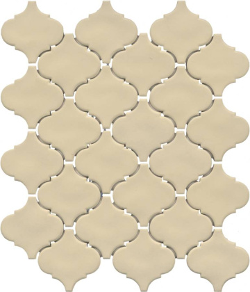 Арабески Марокко жёлтый светлый матовый 26x30x0,7