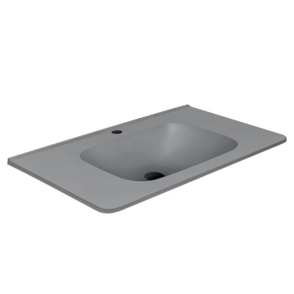 Раковина VCB-2VP800W из искусственного камня, цвет белый